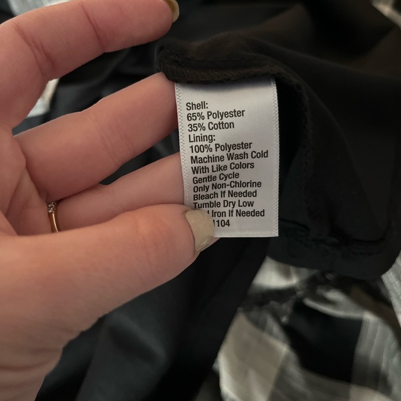 True Craft Black and White Plaid Dress | Size XL | NEW - Picture 4 of 6